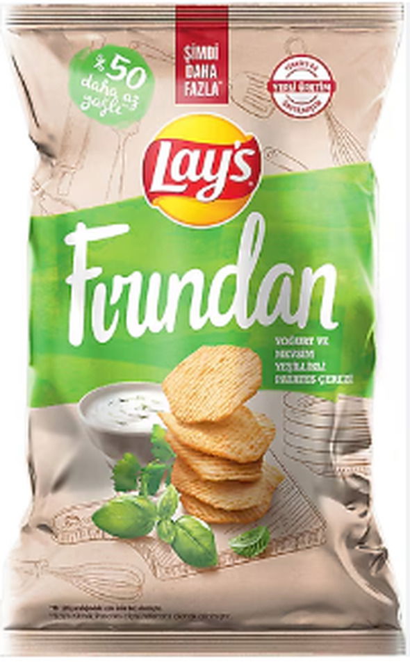 LAY S FIRIN CİPS 114GR - YOĞ M YEŞİL (SÜPER BOY)